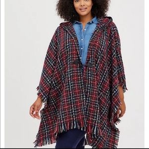Torrid Plaid Ruana